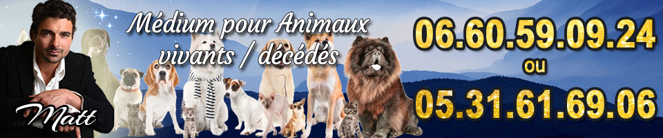 médium pour animaux
